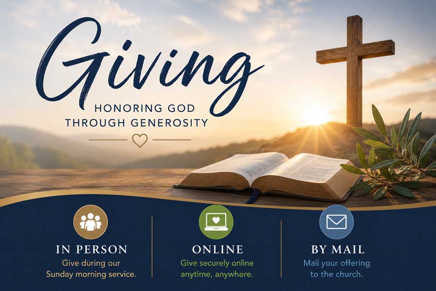Giving at Branch's Baptist Church