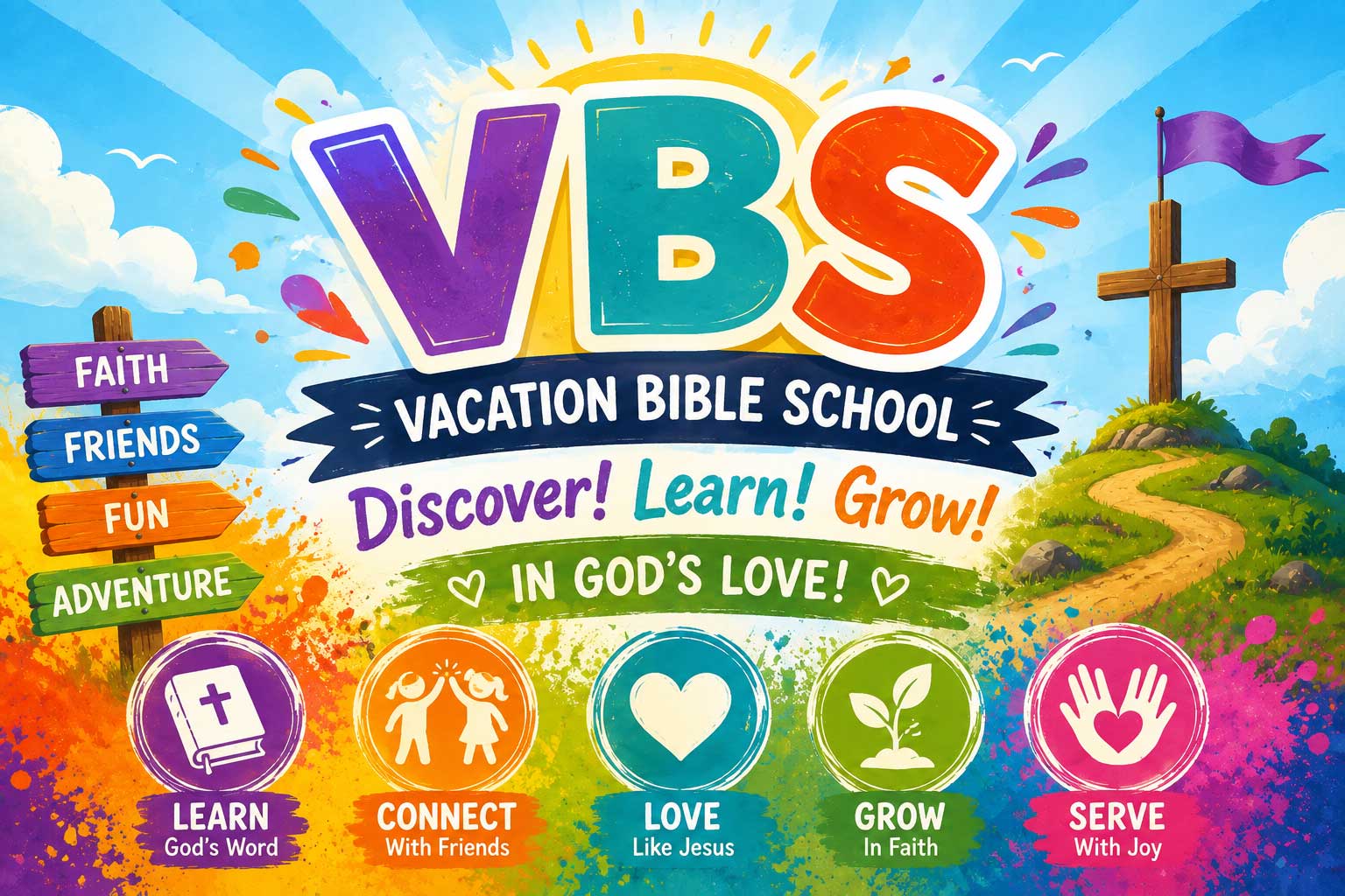 Vacation Bible School at Branch's Baptist Church