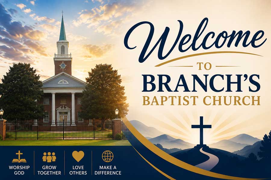 Welcome to Branch's Baptist Church