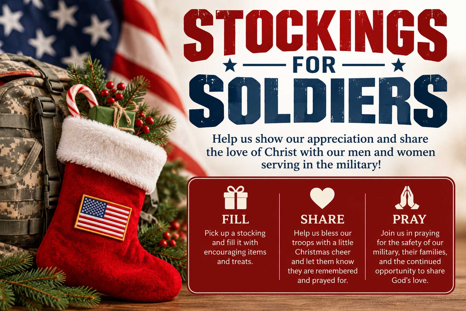 Stockings for Soldiers